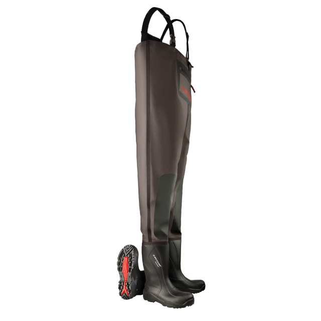 Dunlop Purofort Breathable Chest wader full safety