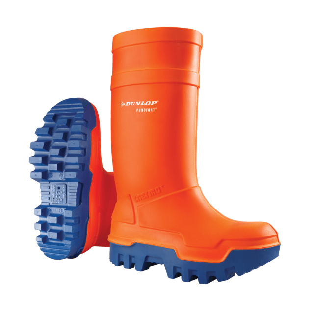 Dunlop orange wellies store