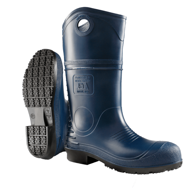 Safety rubber boots steel toe outlet