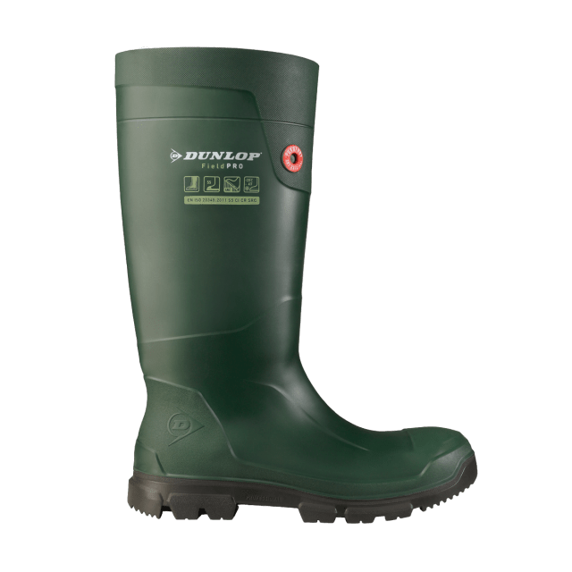 Dunlop Purofort FieldPRO full safety (Dunlop green/black)