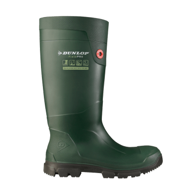 Dunlop Purofort FieldPRO full safety (Dunlop green/black) (US-04 