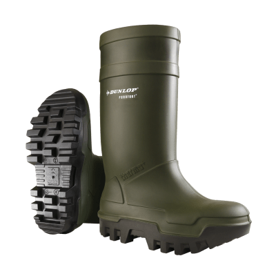 Safety Boots Unisex Adults Green Green 13 Dunlop Protective Footwear Dunlop Purofort Thermo+ C662933 48 EU