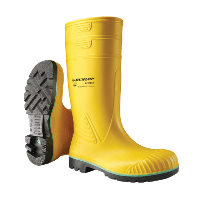 Dunlop Acifort  Heavy Duty full Safety Wellington Boots With steel Toe Caps 