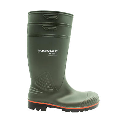 Dunlop Acifort Ribbed Full Safety Wellington SBP Waterproof Steel Toe A252931 