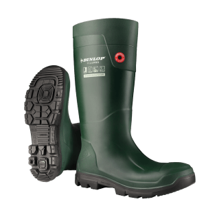 DUNLOP Safety steel toecap UK11 EU46 wellie boots muck stable yard garden work 