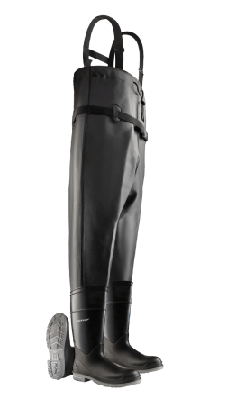 Dunlop Chest Wader steel toe